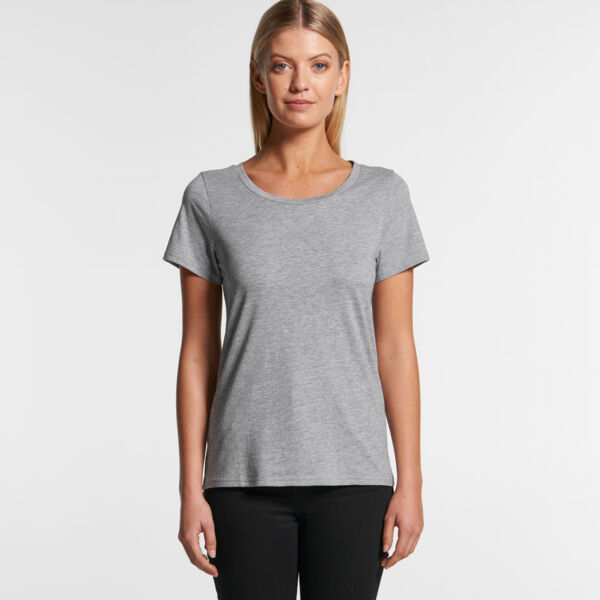 AS Colour / Wo's SHALLOW SCOOP TEE Thumbnail
