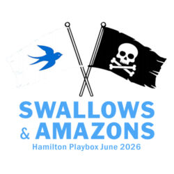 Swallows & Amazons kids Staple T with NAME 2 Design