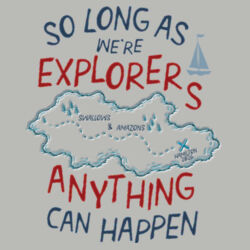 Swallows & Amazons Kids Relax Hoodie - design on back Design