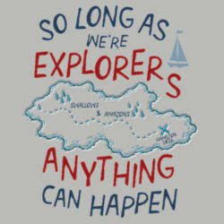 Swallows & Amazons Kids Relax Hoodie - designs on front and back Design