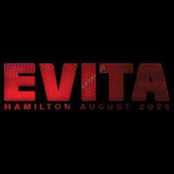 Evita - Women's Stencil half zip crew, design on back 2 Design