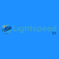 Lightspeed Staple T - front and back design Design