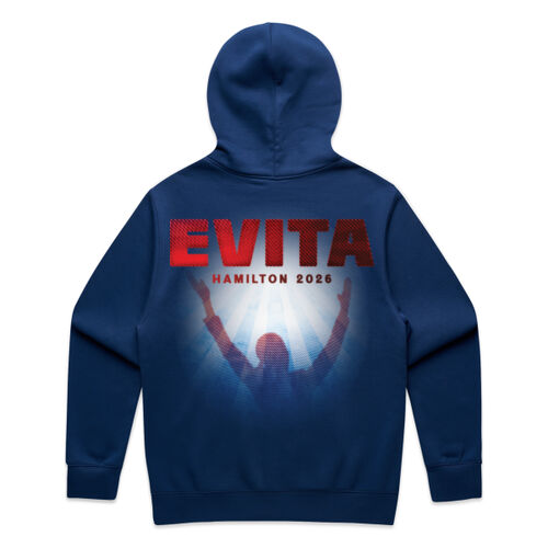 Evita - Men's Relax Hoodie Front and back design Thumbnail