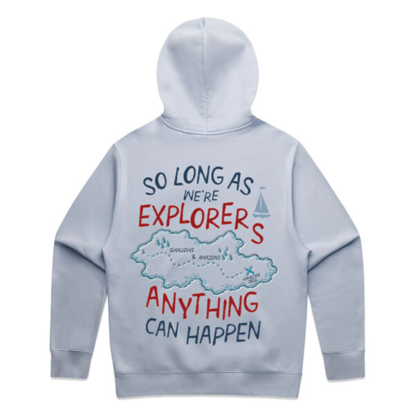 Swallows & Amazons Adult hoodie - print on back Thumbnail