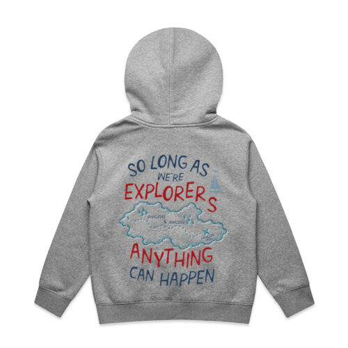 Swallows & Amazons kids hoodie - designs on front and back Thumbnail