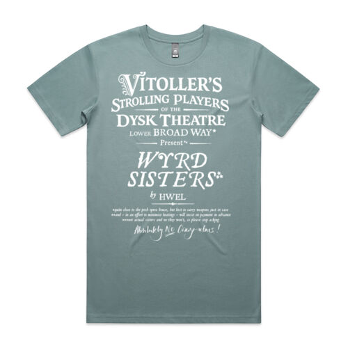 Wyrd Sisters Staple T with Vitollers + name on back Thumbnail